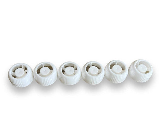 Additional Reusable Plastic Food Pouches Caps - Universal 6x