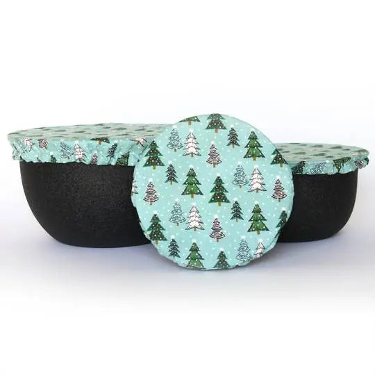 Lined Bowl Covers, Set of 3