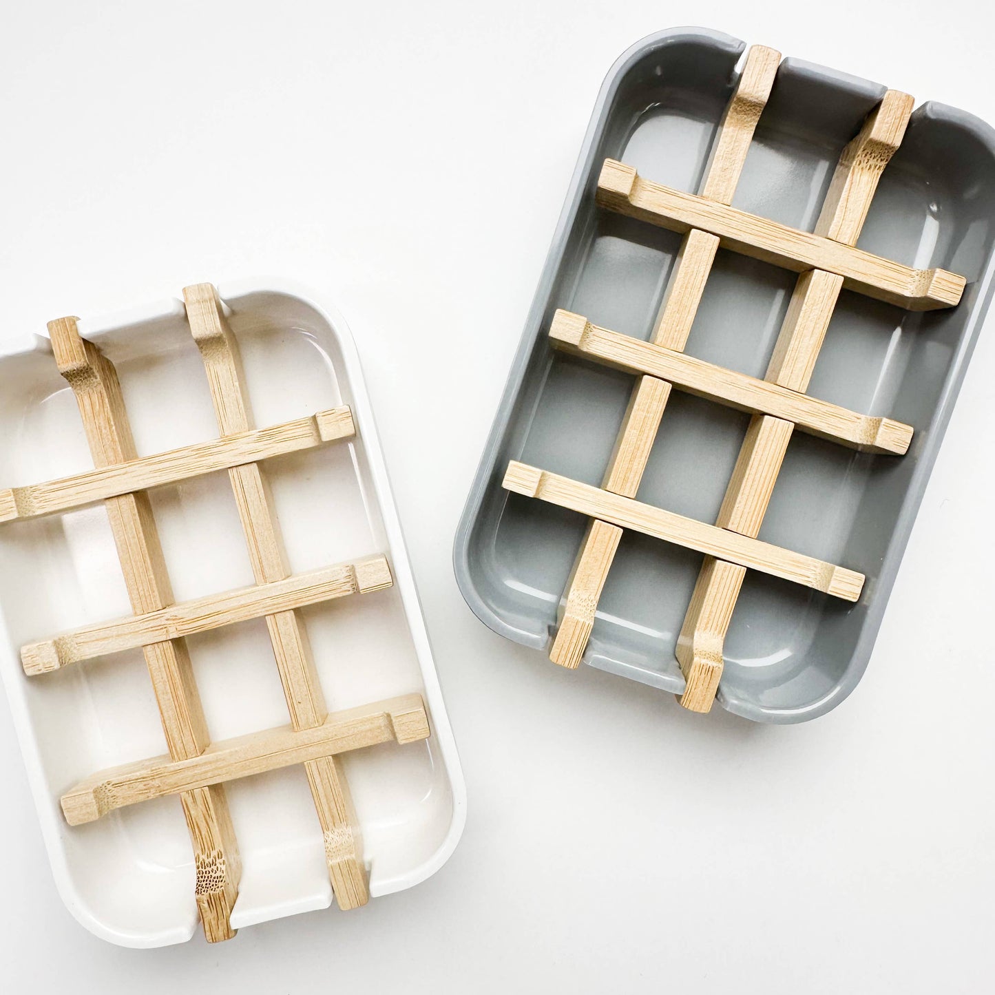 Biodegradable Bamboo and Starch Soap Dish