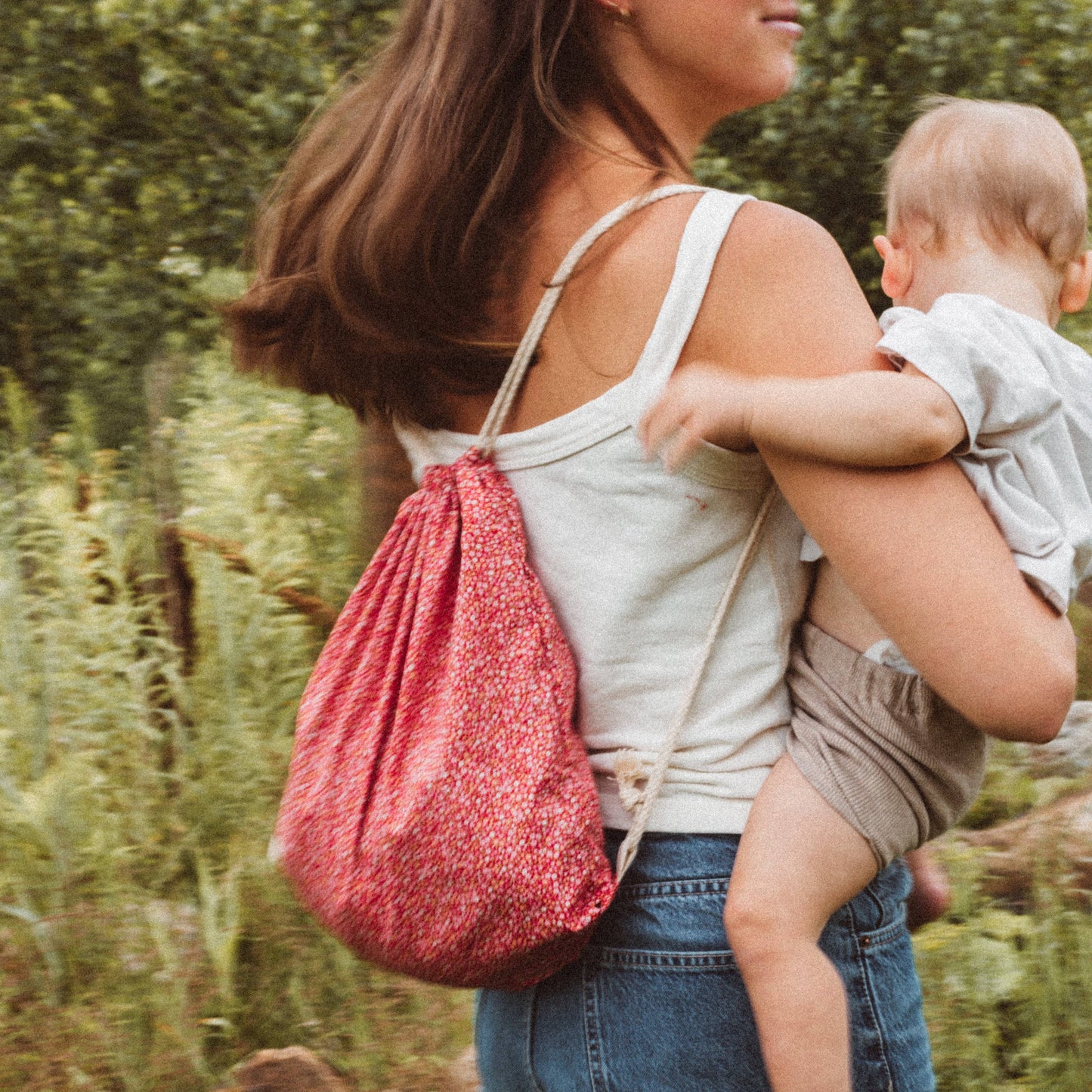 Drawstring Backpack Bag
