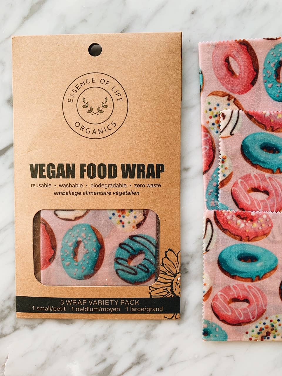 Vegan Food Wraps starter pack of 3
