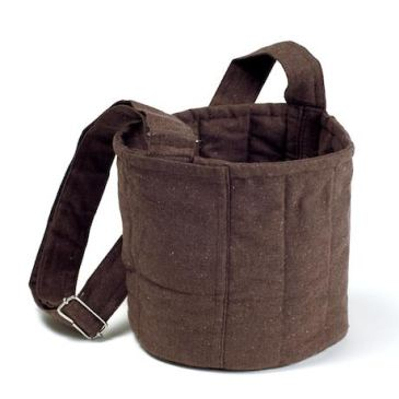 Cotton Tiffin Carrier, Plum Brown