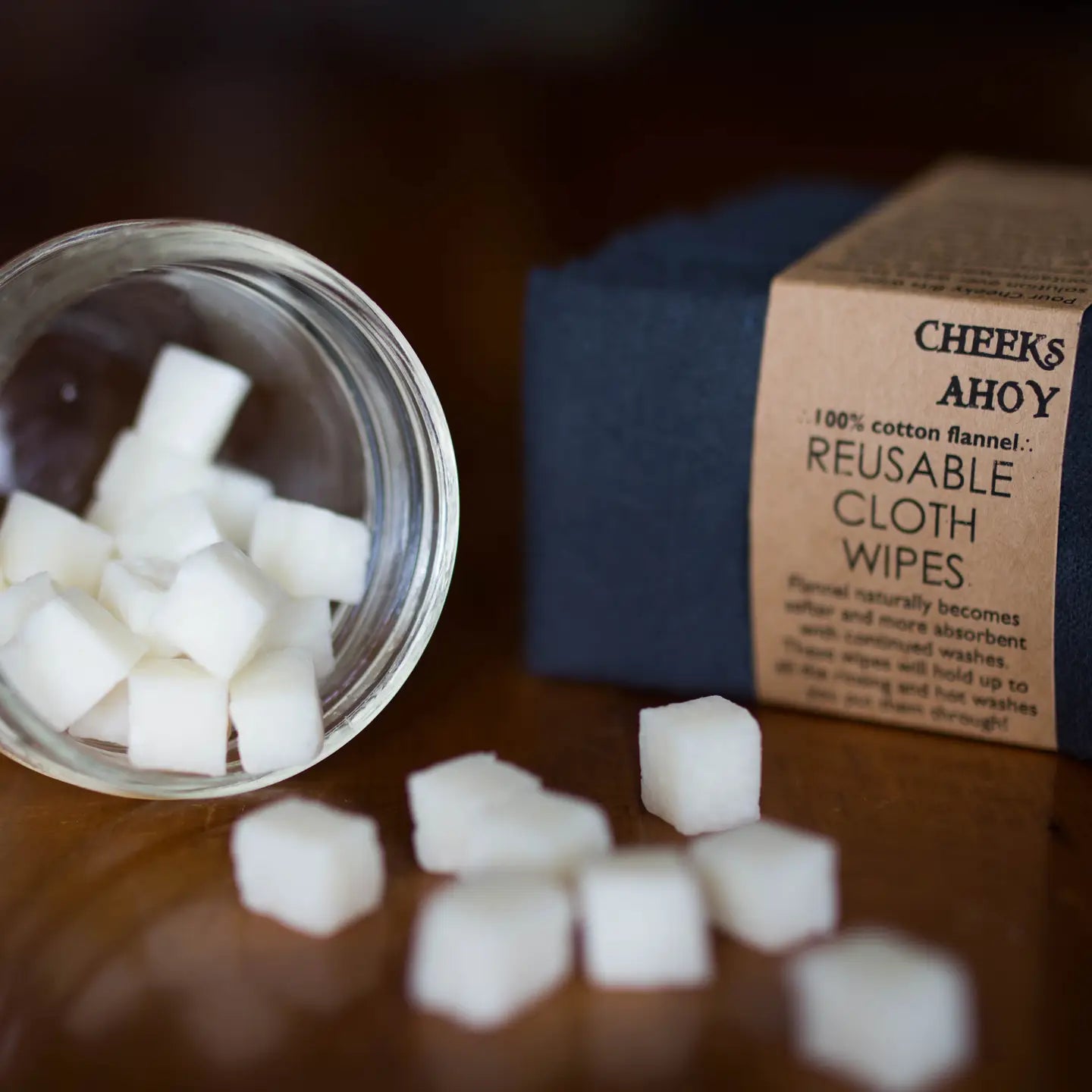 Cheeky Bits- Cloth Wipes Solution Cubes (each)