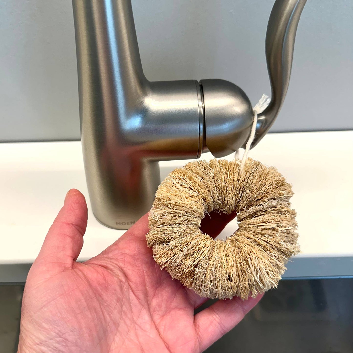 Natural Loofah Washing Ring
