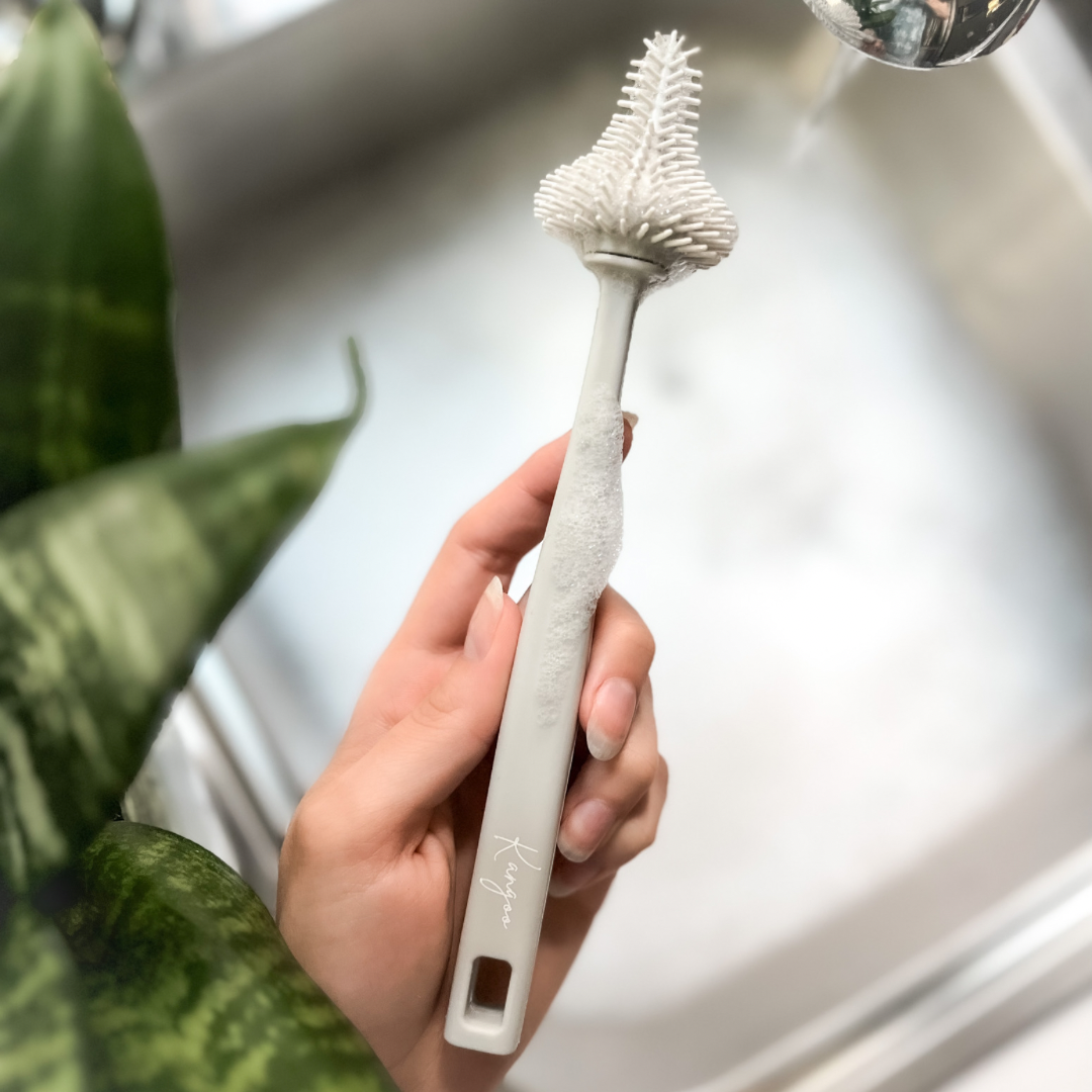 Silicone Reusable Cleaning Bottle Brush