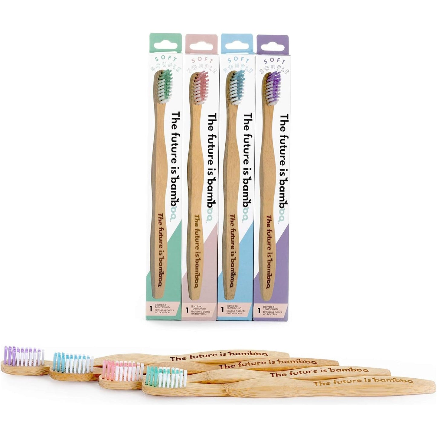 Adult Soft Bamboo Toothbrush