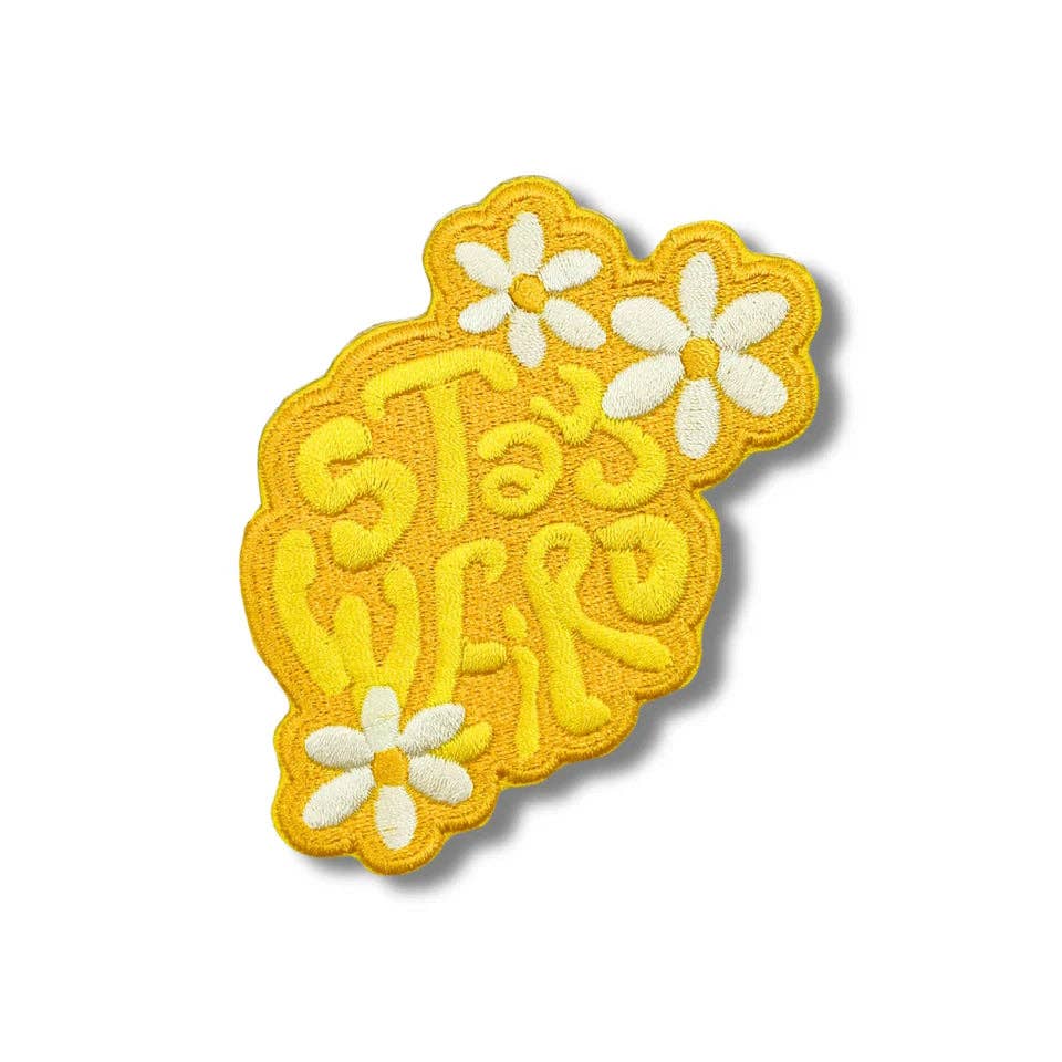 Embroidered Sticker Patch