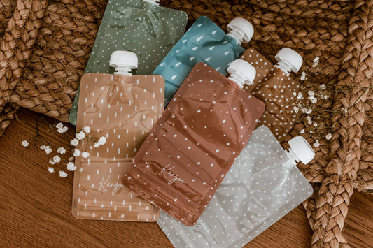 Reusable Baby Food Pouches – Refillable Squeeze Pouch