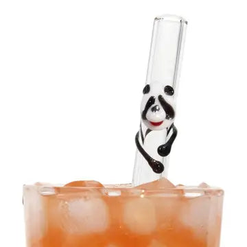 Handcrafted Glass Smoothie Straws