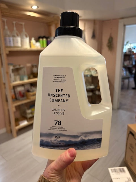 Unscented Co. Laundry Liquid- 1.95 L (78 load) Refillable