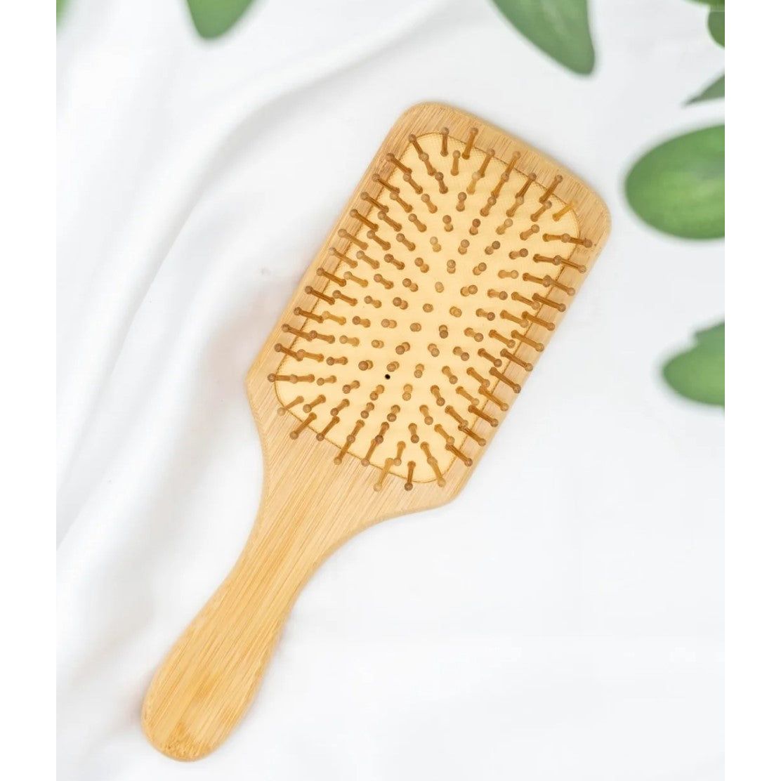 100% Biodegradable Bamboo Paddle Hair Brush