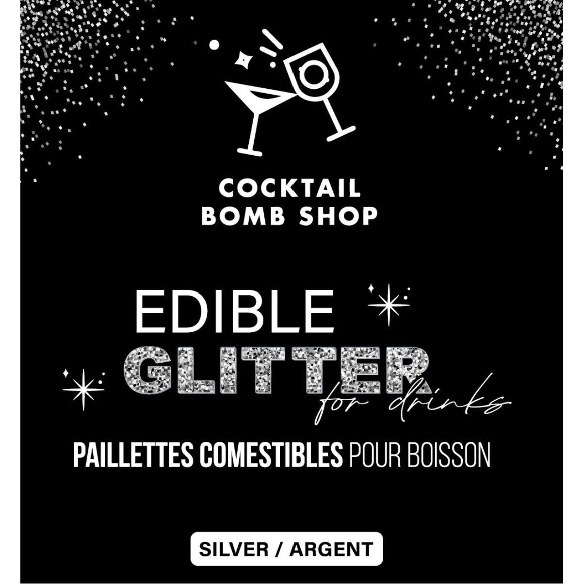 Edible Cocktail Glitter & Cocktail Rimmers