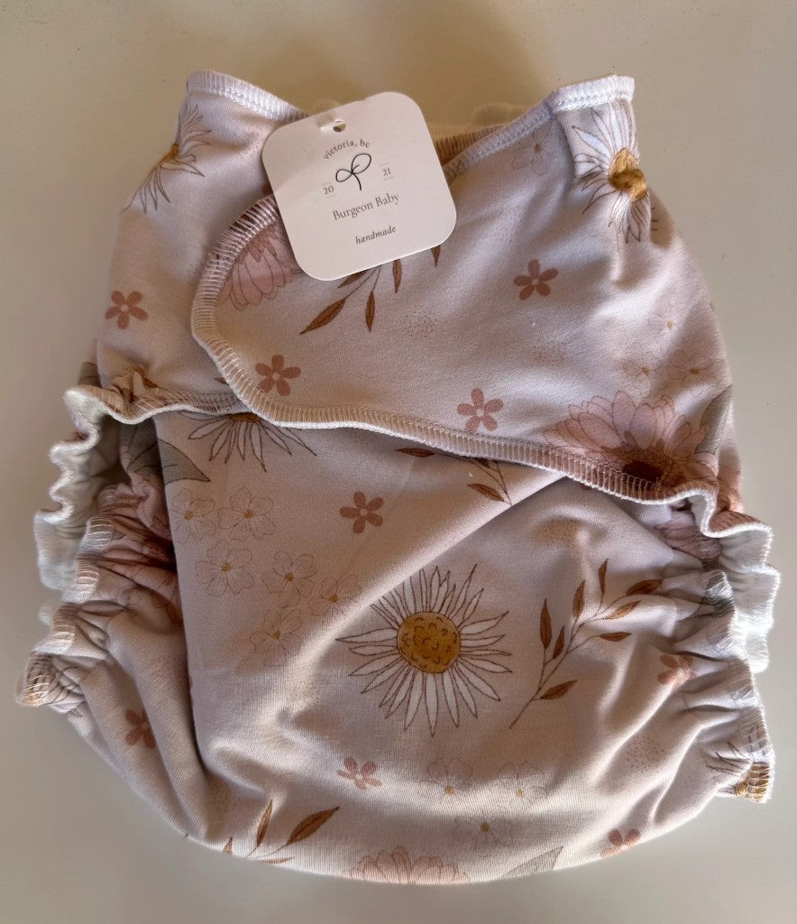 Plastic-Free Fitted Cloth Diaper
