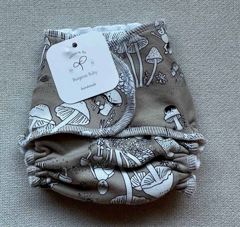 Plastic-Free Fitted Cloth Diaper