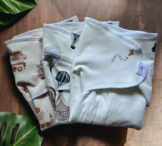 Plastic-Free Preflat Cloth Diaper