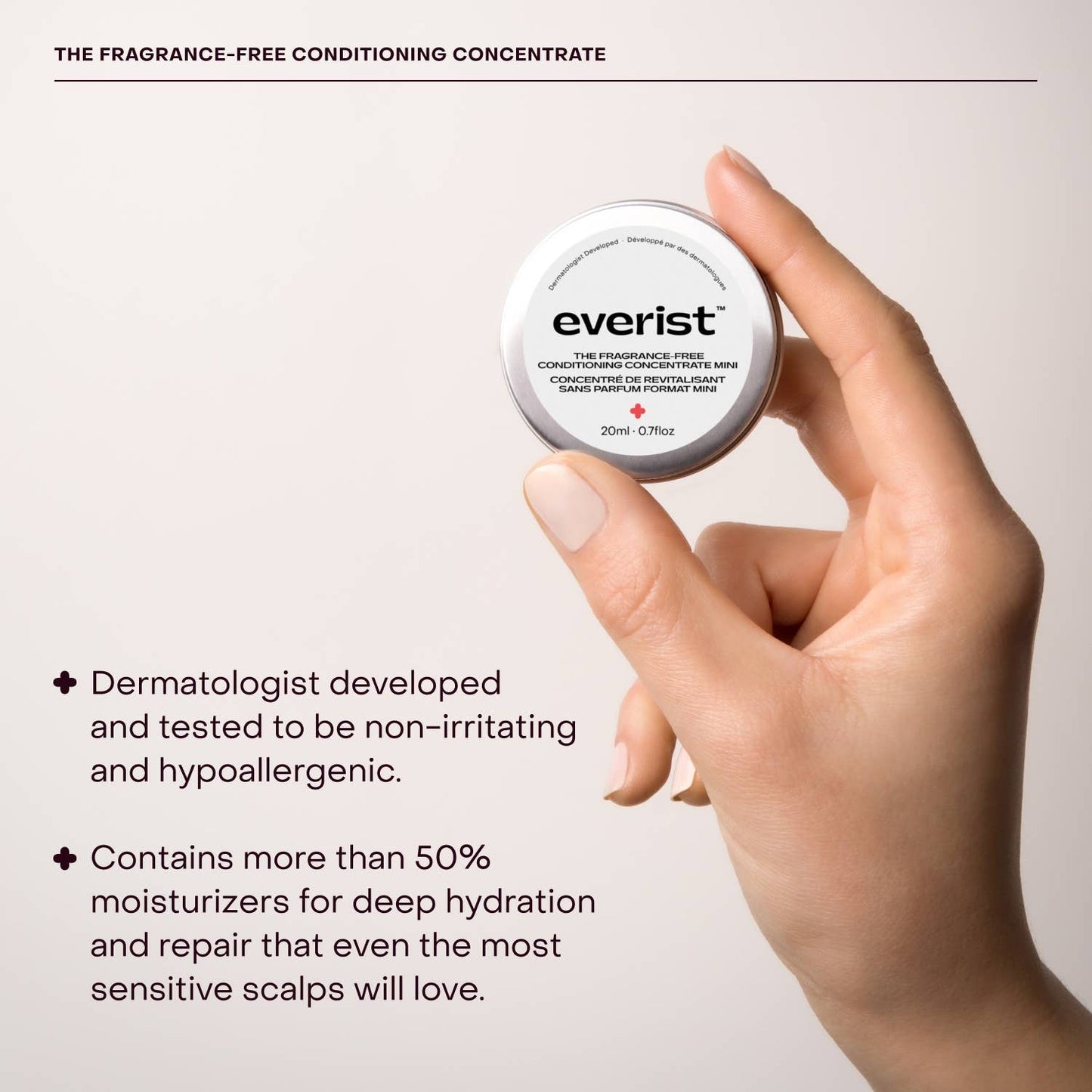 The Fragrance-Free Conditioner Concentrate Mini - EVERIST