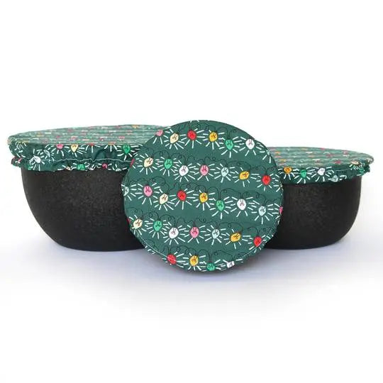 Lined Bowl Covers, Set of 3
