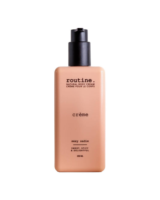 Sexy Sadie Natural Body Cream- 350ml pump bottle