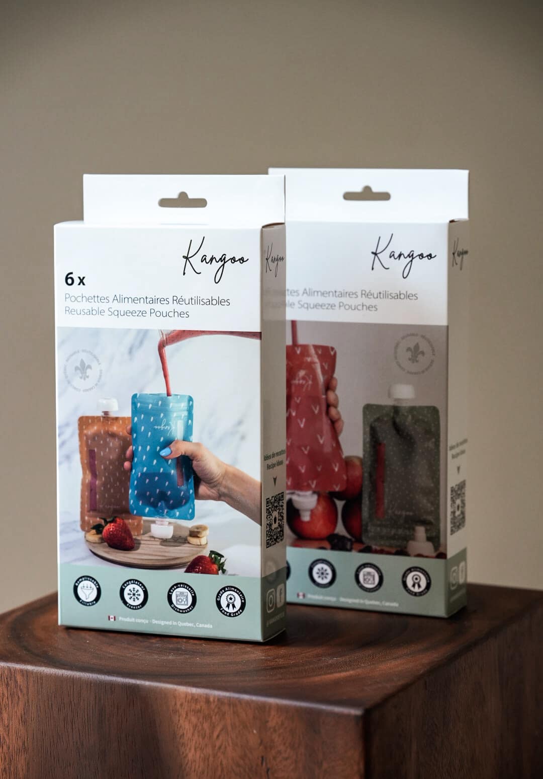 Reusable Baby Food Pouches – Refillable Squeeze Pouch
