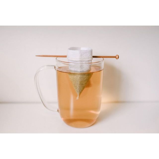 3 Reusable Tea Bags with Balancing Stick