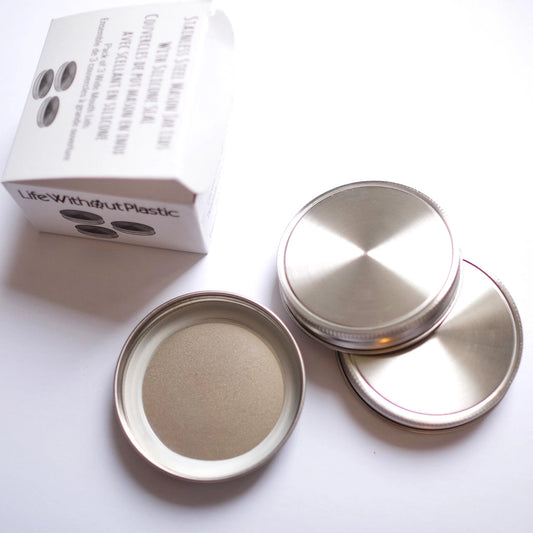 Stainless Mason Jar Lid