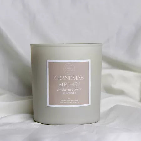 Local Soy Candles- Double Wick