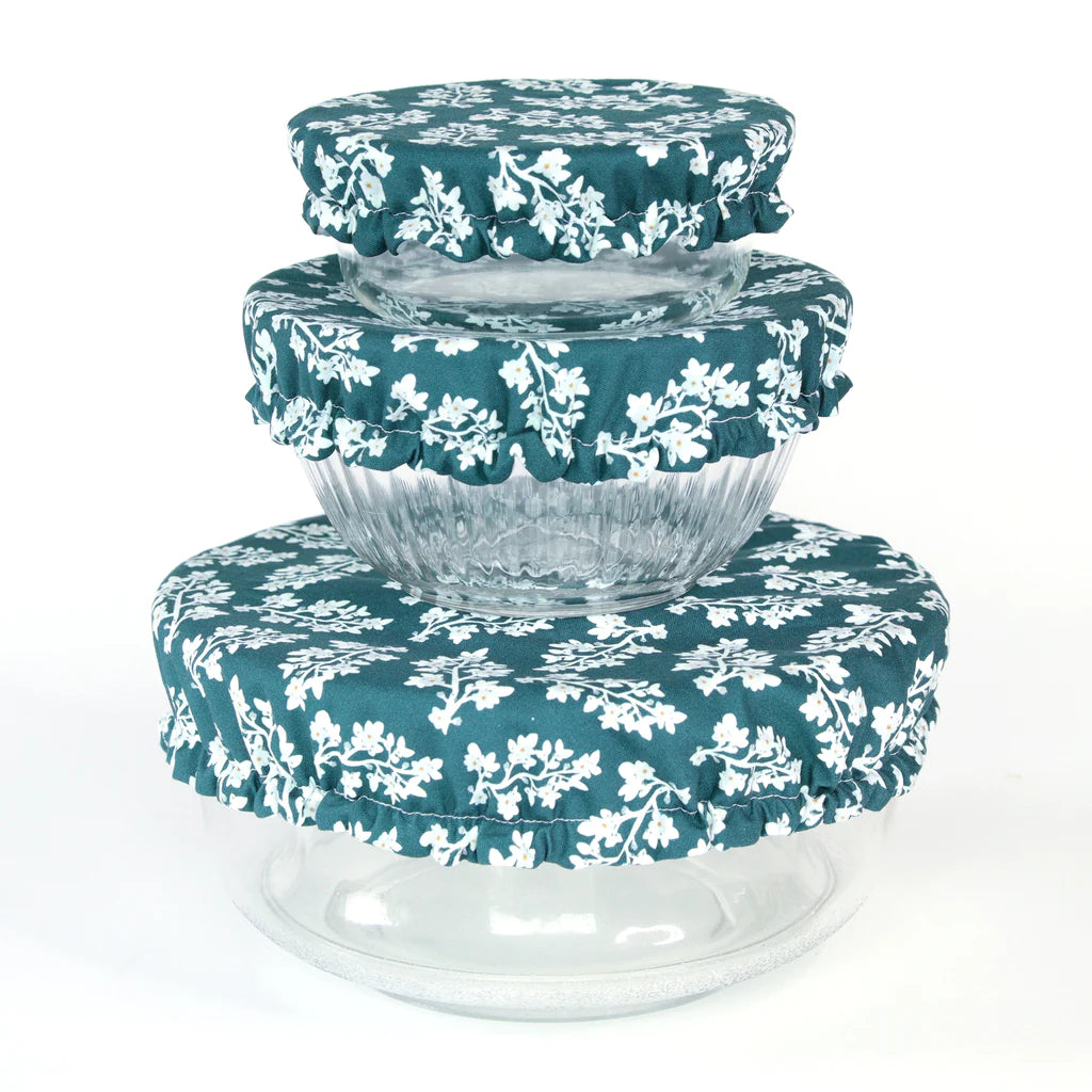 Lined Bowl Covers, Set of 3