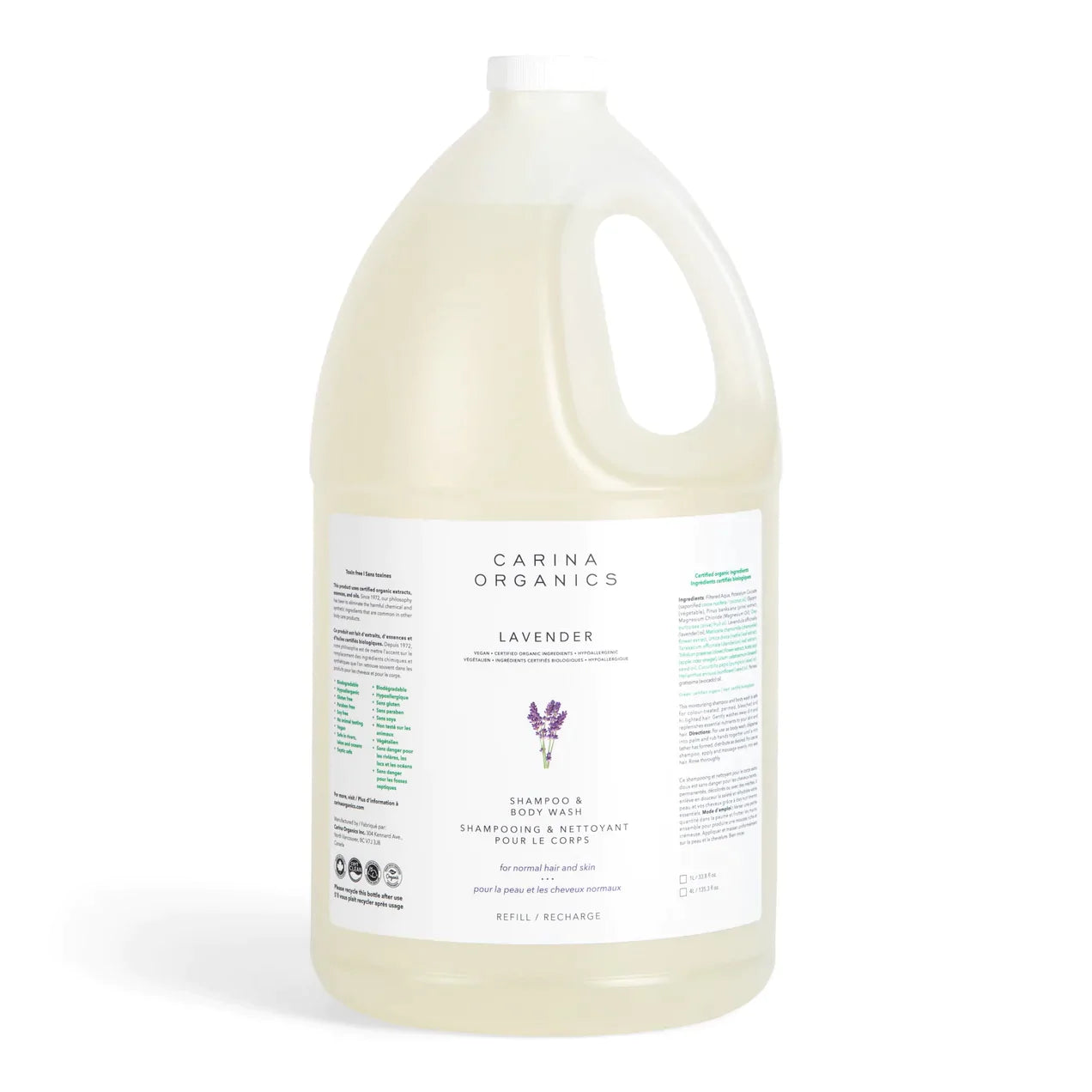 BULK Carina Organics Hand Wash- 4L