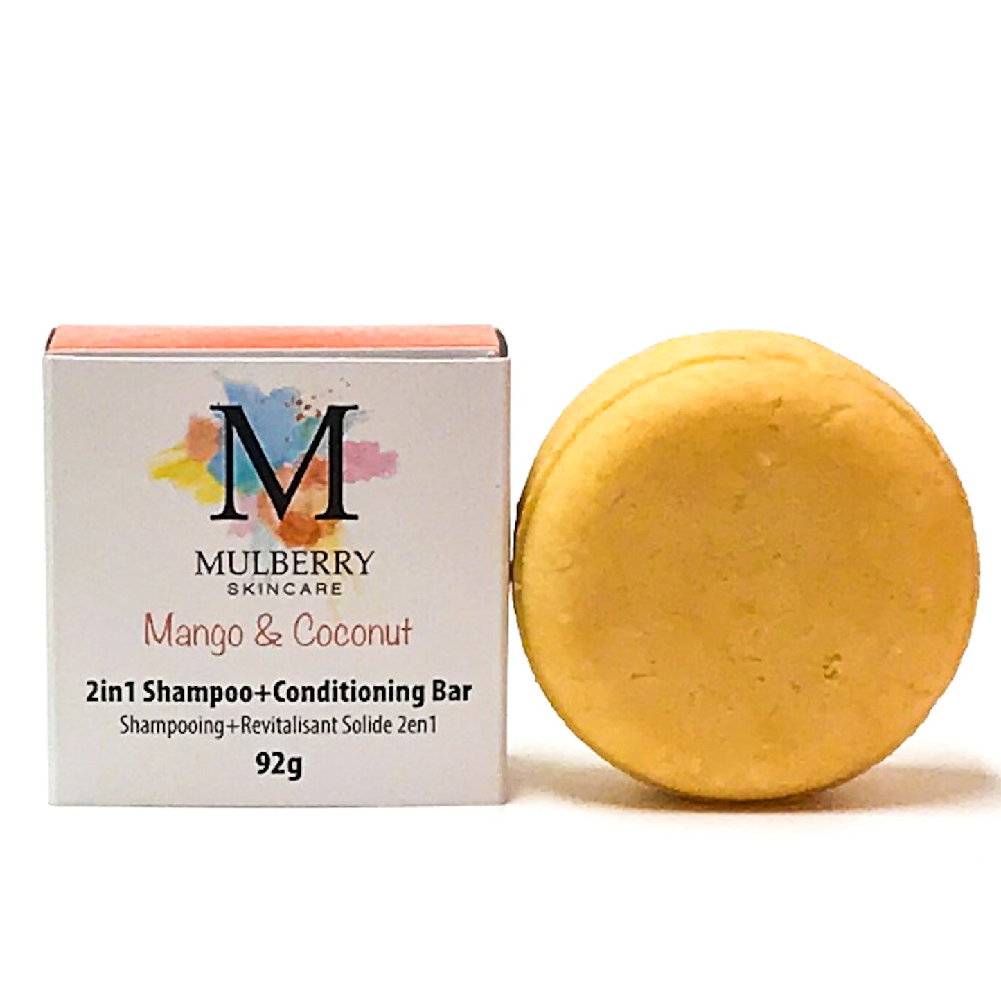 Conditioning Shampoo Bar: Mango Coconut