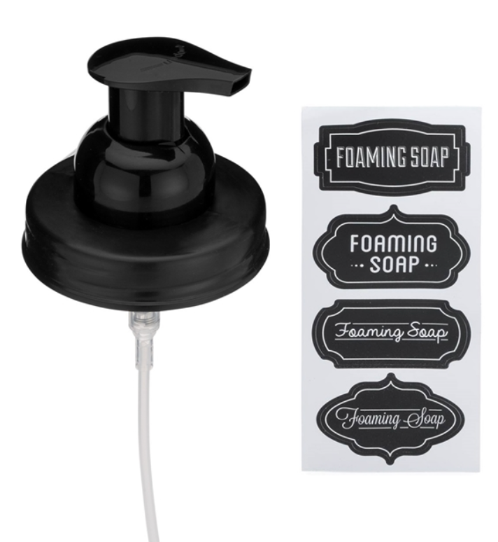 Regular Mason Jar Foaming Soap Dispenser Lids