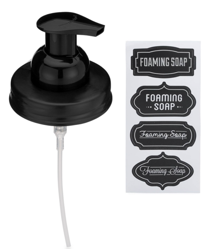 Regular Mason Jar Foaming Soap Dispenser Lids