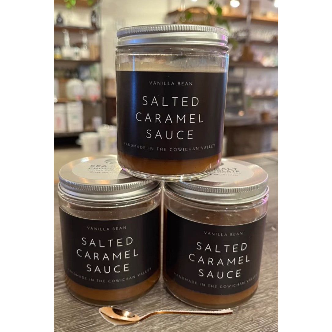Vanilla Bean Salted Caramel Sauce