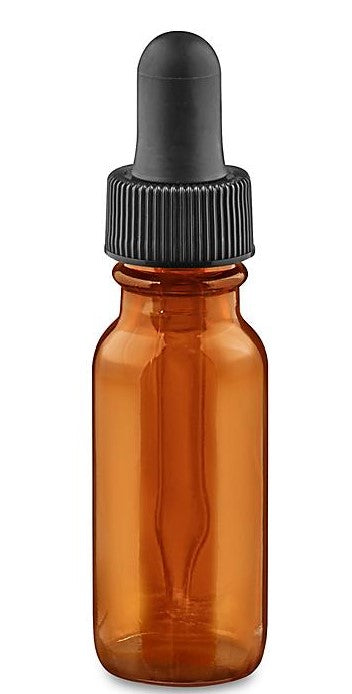 Glass Bottle with Glass Tube Dropper