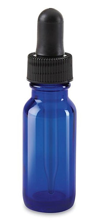 Glass Bottle with Glass Tube Dropper