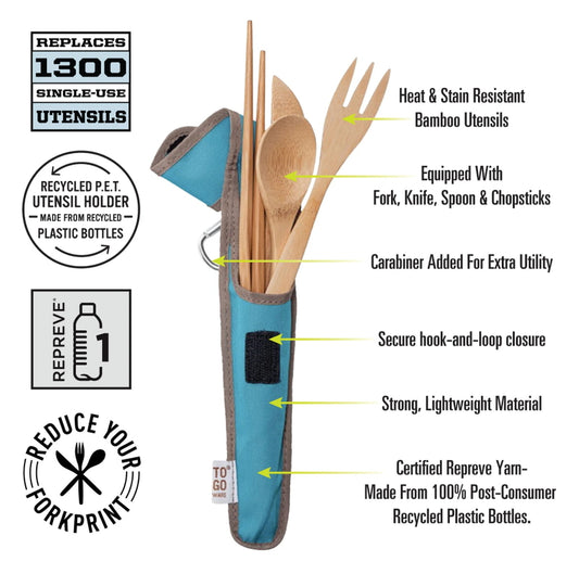 To Go Ware Bamboo Utensil Set