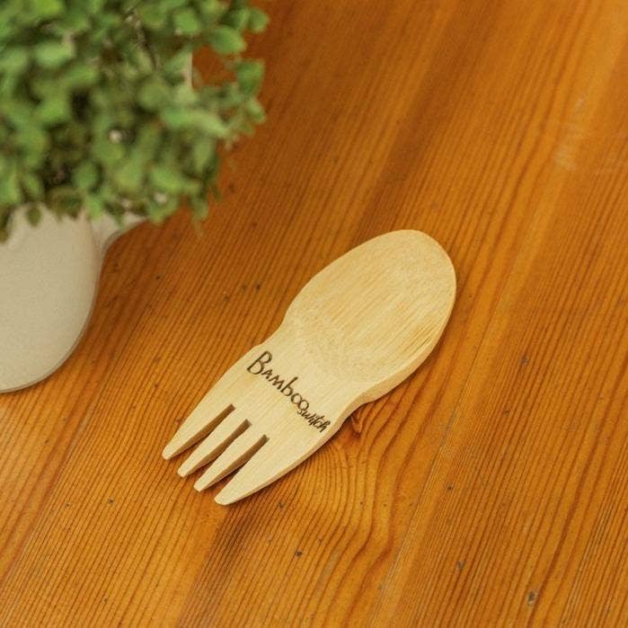 Bamboo Spork Utensil