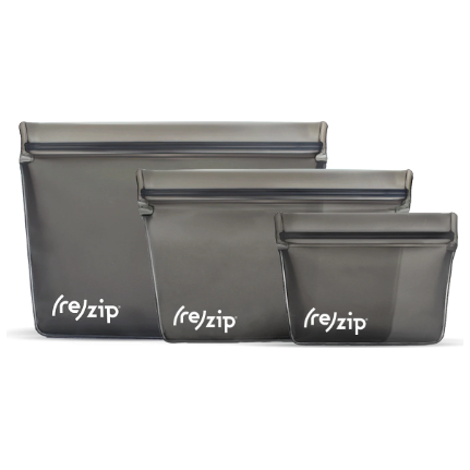 Reusable Stand-Up Leak-Proof Bags (3-pack)