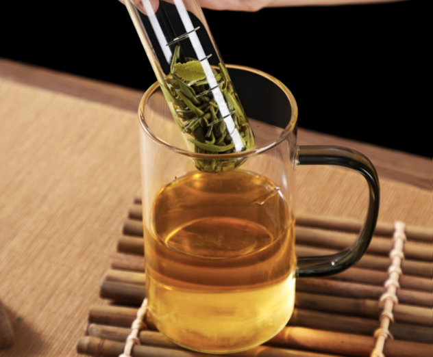 Tea Infuser - Glass Tube - Single Cup