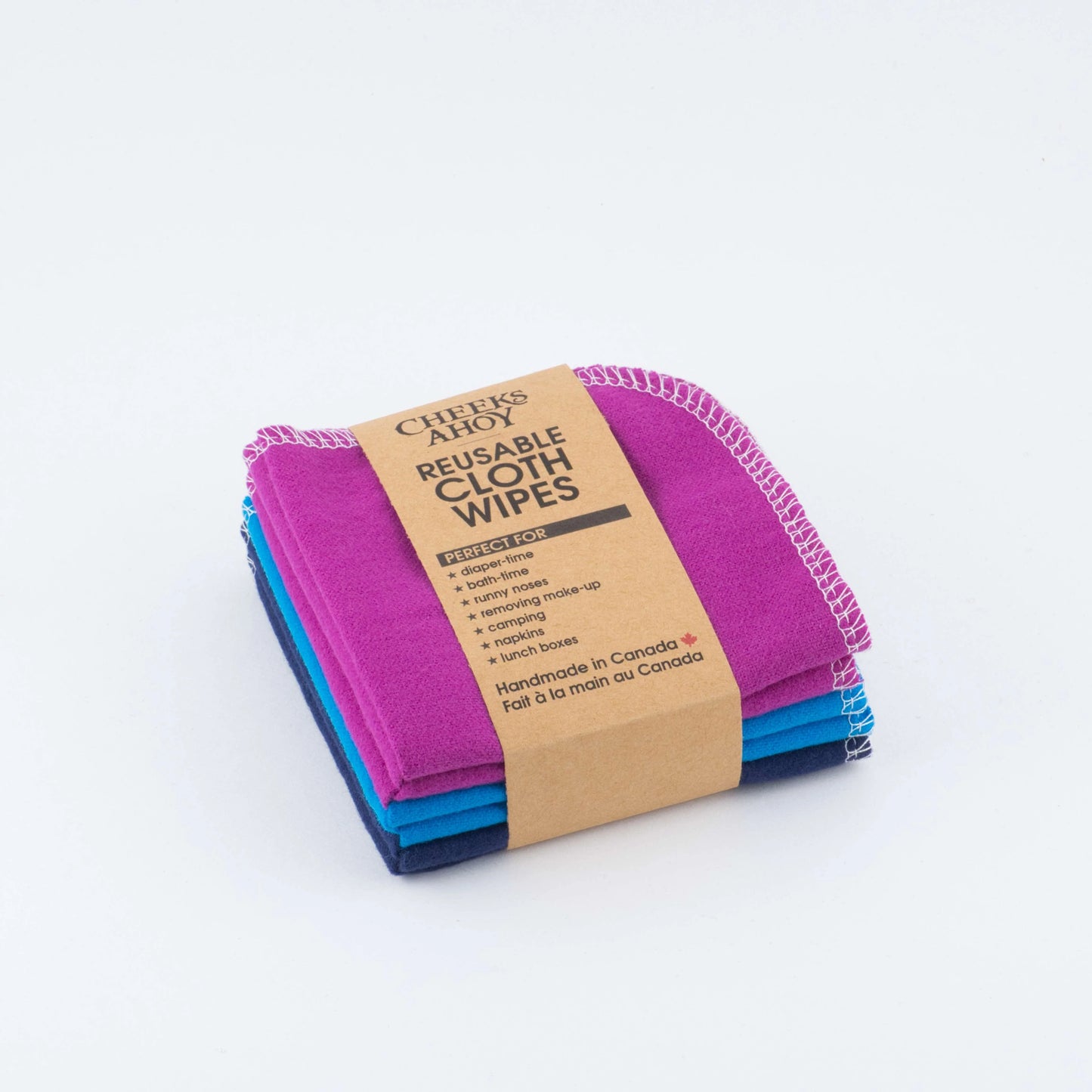Reusable Cloth Wipes- 10 pack