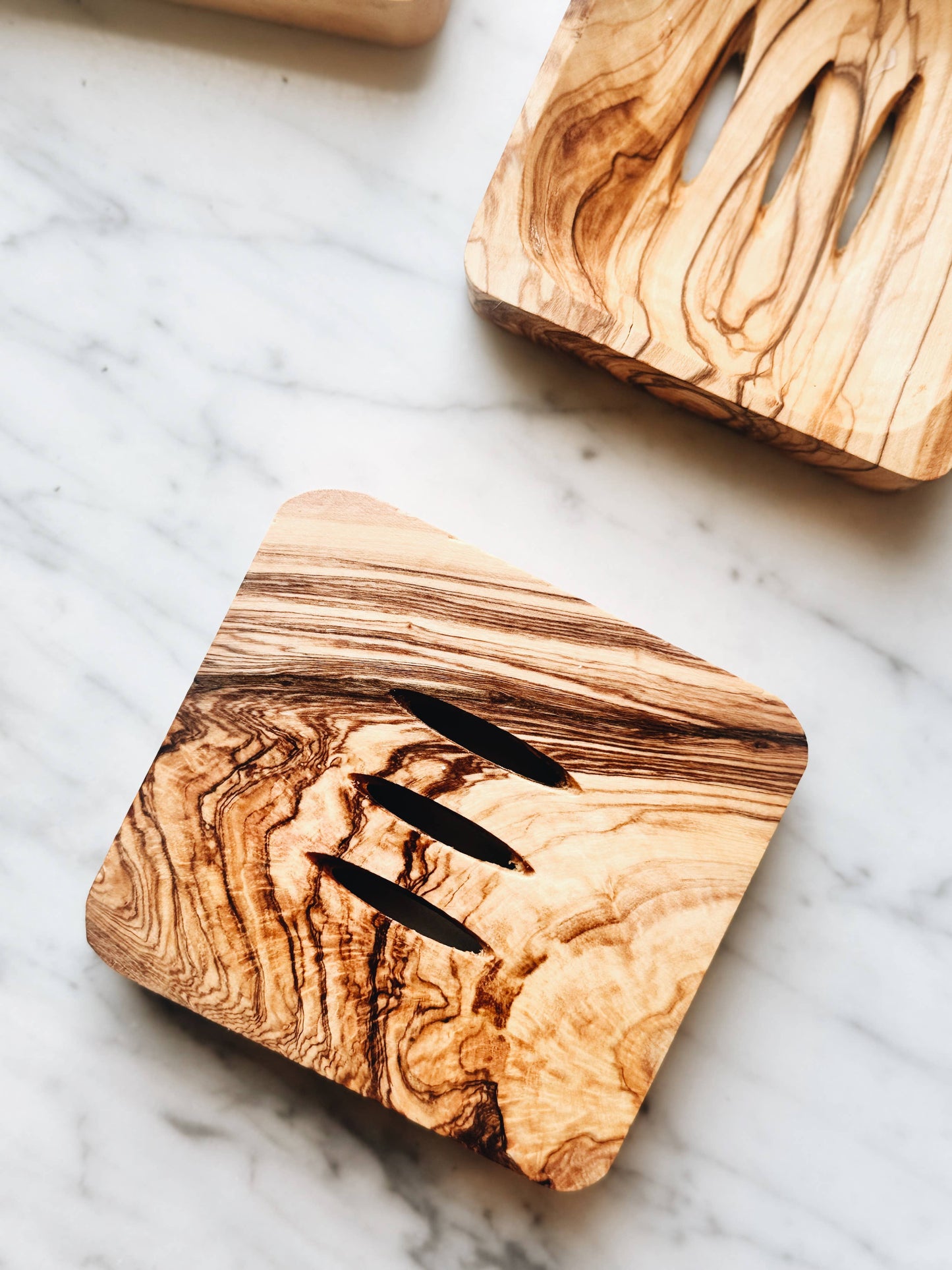 Under the Olive Tree, Olive Wood Soap Holder