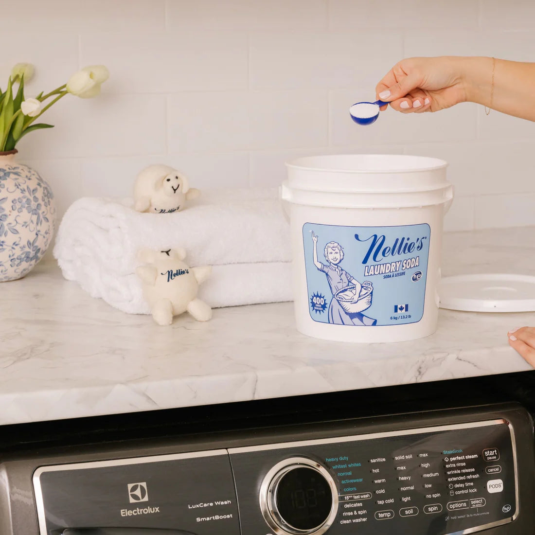 Nellie’s Laundry Soda with POW Powder