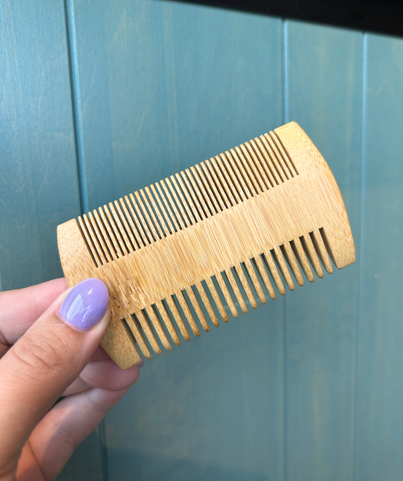 Bamboo Beard Comb