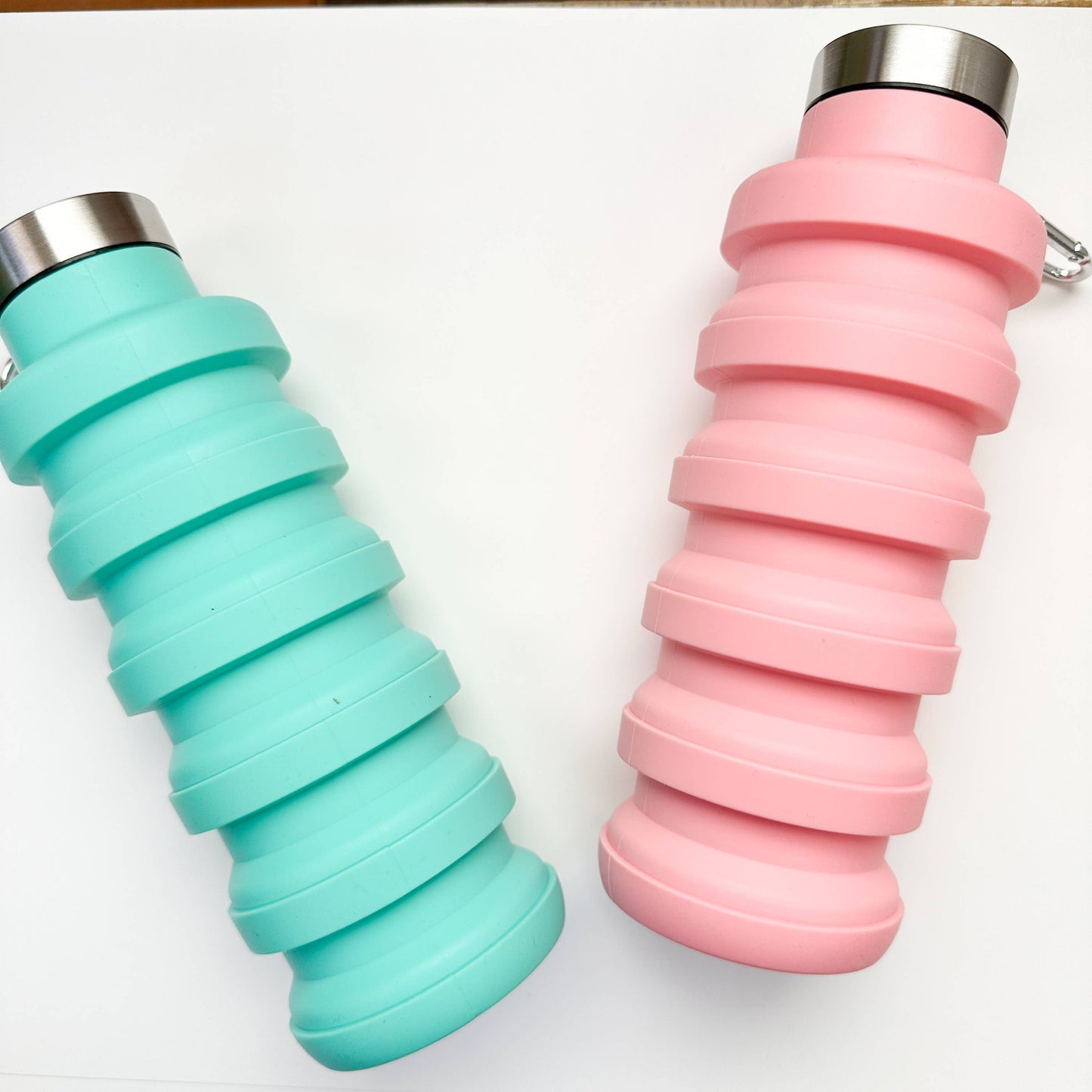Reusable Collapsible Silicone Bottles