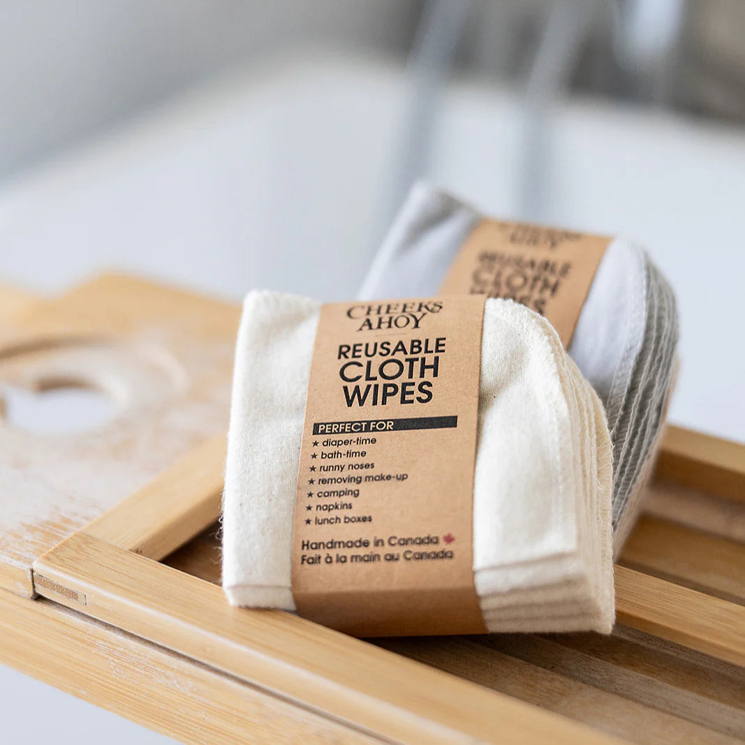 Reusable Cloth Wipes- 10 pack