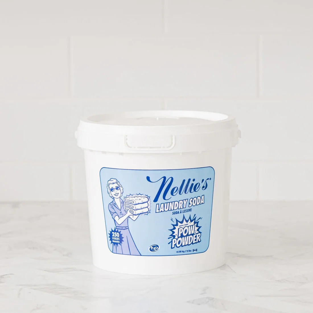 Nellie’s Laundry Soda with POW Powder