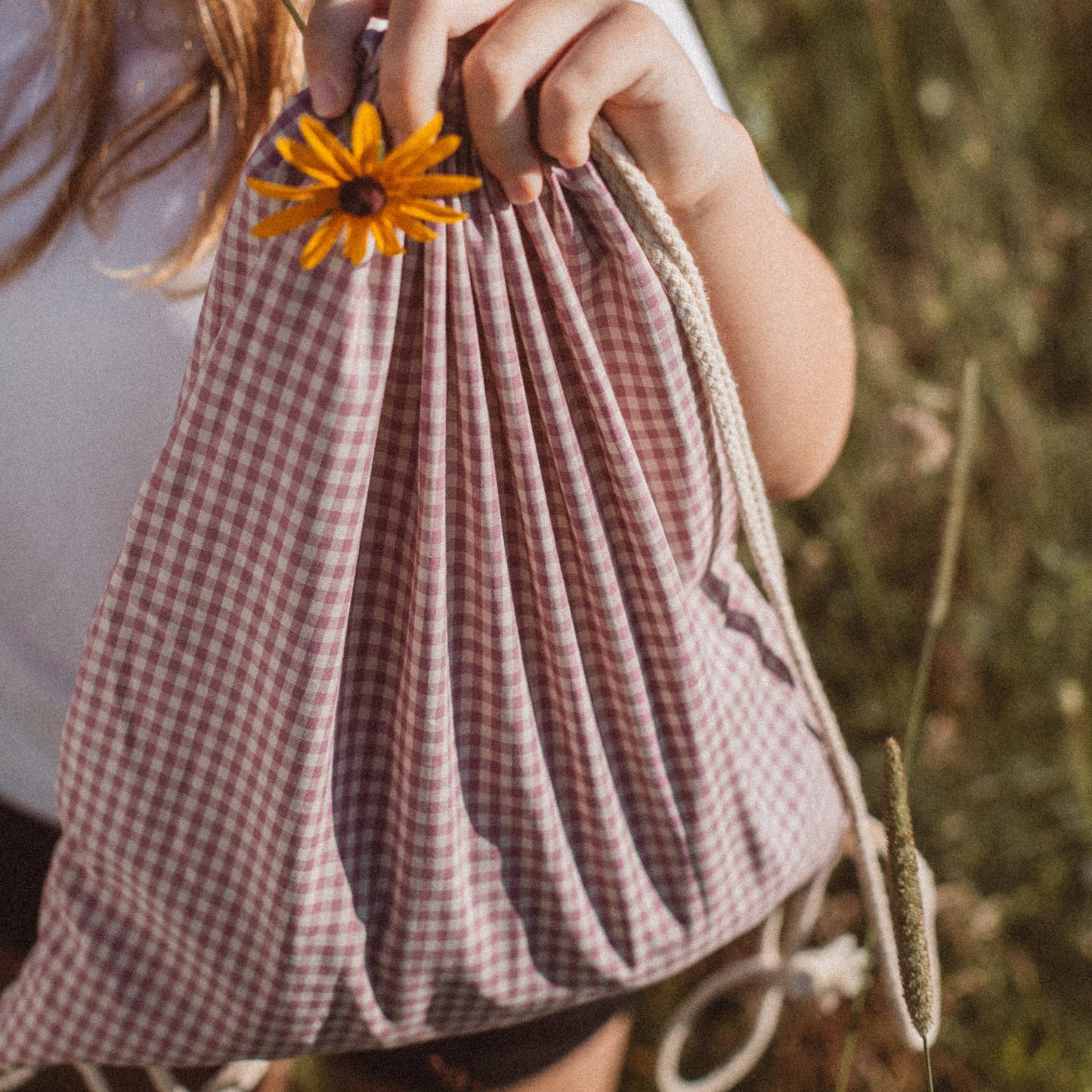 Drawstring Backpack Bag