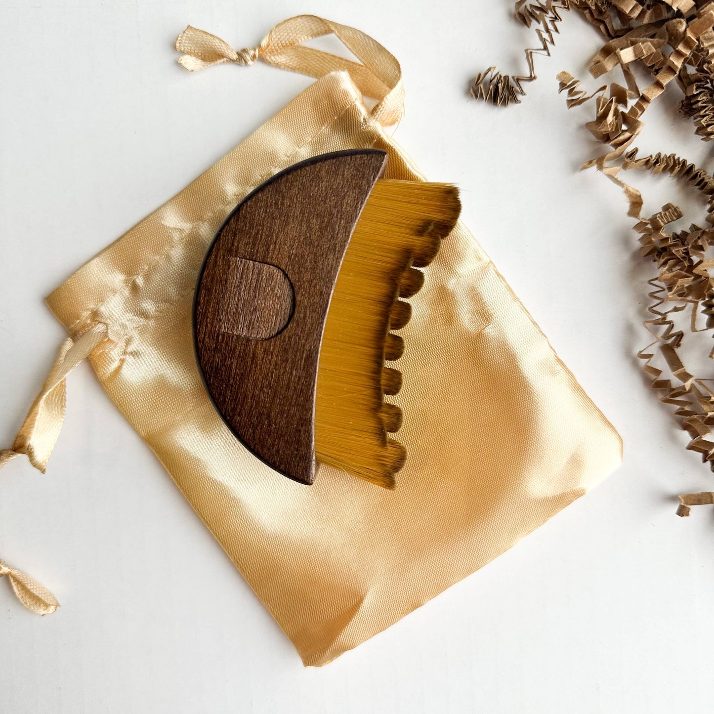 Walnut Lymphatic Brush