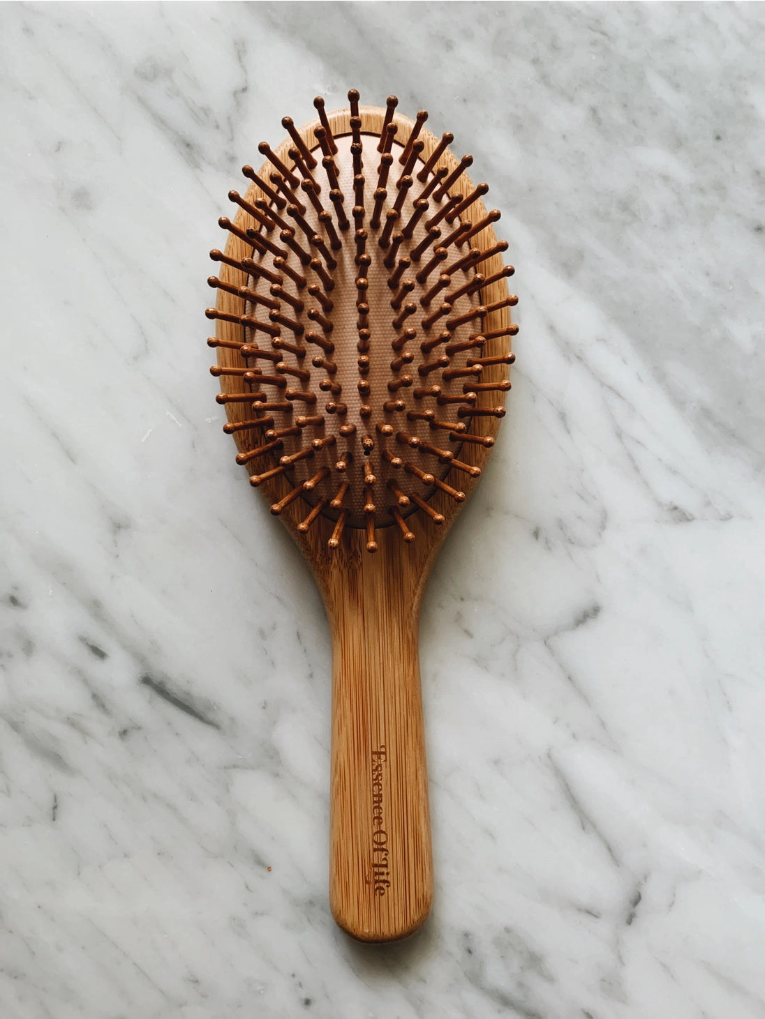 100% Biodegradable Bamboo Paddle Hair Brush
