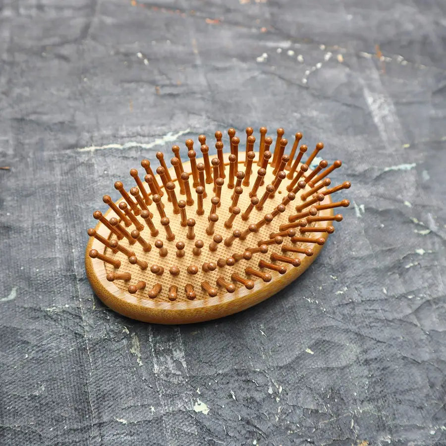 100% Biodegradable Bamboo Hair Brush & Accessories