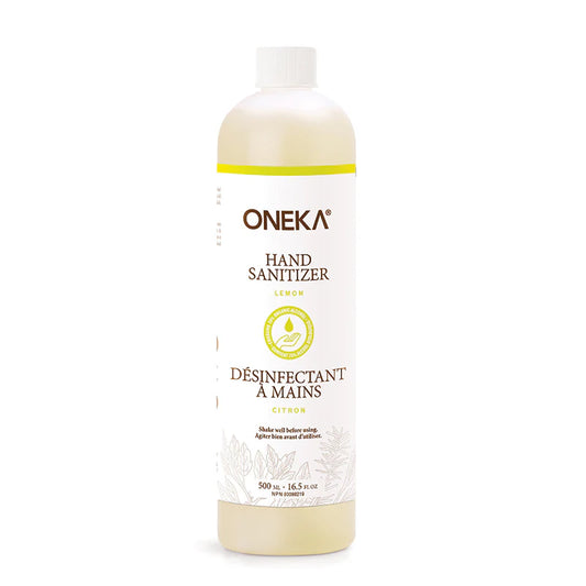 Oneka Lemon Scented Hand Sanitizer, 500 ml